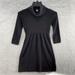 J. Crew Dresses | J. Crew Women Turtleneck 3/4 Sleeve Sweater Tunic Dress Wool Cashmere Blend Xs | Color: Gray | Size: Xs