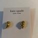 Kate Spade Jewelry | Kate Spade Cz Shell Pierced Earrings. Nwt. Beautiful Earrings. Nautical | Color: Gold | Size: Os