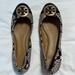 Tory Burch Shoes | New Tory Burch Minnie Ballet Flats - Black & Snakeskin- Size 8 W Tb Box | Color: Black/Cream | Size: 8