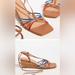 Anthropologie Shoes | Anthropologie Rainbow Wedge Shoes. $170 Retail. Strappy Sandal. Size 37 | Color: Brown | Size: 37