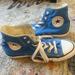 Converse Shoes | Converse - Chuck Taylor Allstar High Top Sneakers | Color: Blue | Size: 8