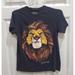 Disney Shirts | Disney Lion King Rare Vintage Sz Small S Black Simba Front Print Tee T-Shirt | Color: Black | Size: S
