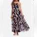 Free People Dresses | Free People Garden Party Maxi Dress | Color: Black/Pink | Size: M