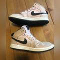 Nike Shoes | Air Jordan Retro 1 Mid Pink Size 13 C | Color: Pink | Size: 13g