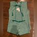 Free People Dresses | Free People/Flook Knit Set | Color: Green/White | Size: M