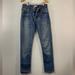 Levi's Jeans | Levis Re/Done Jeans 90s High Rise Size 25 Distressed Button Fly Blue | Color: Blue | Size: 25