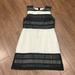 Michael Kors Dresses | Michael Kors Black & White Eyelet Sleeveless Dress | Color: Black/White | Size: 12