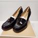 Michael Kors Shoes | Mk Glossy Bayville Loafer Patent Leather Plum Color | Color: Black/Purple | Size: Various