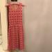 Lularoe Dresses | Lularoe Sleeveless Dress Red And White Xs 14” Pit To Pit 46” Long | Color: Red/White | Size: Xs