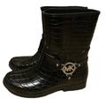 Michael Kors Shoes | Michael Kors Croc Fulton Rainboots Size 6 | Color: Black | Size: 6