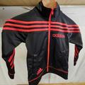 Adidas Jackets & Coats | 4t - Adidas Track Suit Jacket - Warm Up - Black & Red - Like New - Unisex | Color: Black/Red | Size: 4tb