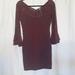 Free People Dresses | Free People Wine Crochet Bell Sleeve Dress Size Xs | Color: Purple/Red | Size: Xs