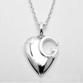 Gucci Jewelry | Gucci Statement Sterling Silver Necklace Heart Pridtine Cond | Color: Silver | Size: Os