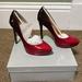 Jessica Simpson Shoes | Jessica Simpson Ombr Black/Red Patent Heels | Color: Black/Red | Size: 7.5