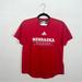 Adidas Tops | Adidas Nebraska Cornhuskers T-Shirt Sz S | Color: Red/White | Size: S