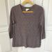 Anthropologie Sweaters | Anthropologie Yellow Bird Gray Textured Sweater | Color: Gray | Size: M