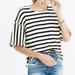 Anthropologie Tops | Anthropologie W5 Striped Nautical Top Bell Sleeves Size S | Color: Blue/White | Size: S
