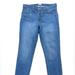 J. Crew Jeans | J Crew Toothpick Ankle Jeans 32t Stretch Skinny Denim Medium Wash Button Fly | Color: Blue | Size: 32