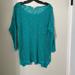 American Eagle Outfitters Sweaters | American Eagle | Teal Blue Sweater | Color: Blue/Green | Size: L