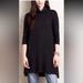 Anthropologie Tops | Anthropologie Puella Black Tunic/Sweater Dress | Color: Black | Size: S