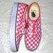 Vans Shoes | Authentic Pink Checker Vans Women | Color: Pink/White | Size: Various