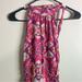 Free People Dresses | Free People Purple And Pink Floral Print Romper Extra Small | Color: Pink/Purple | Size: Xs