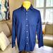 American Eagle Outfitters Shirts | American Eagle Shirt Adult Extra Large Blue Button Up Long Sleeve Casual Men | Color: Blue/White | Size: L