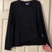 Athleta Tops | Athleta Light Weight Sweatshirt With A Cross In The Front | Color: Black | Size: L