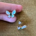 Free People Jewelry | Butterfly Studs | Color: Gold | Size: Os
