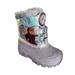 Disney Shoes | Disney Frozen Ii Boots Little Girl 10m Elsa Anna Light-Up Faux Fur Lined Outdoor | Color: Purple | Size: 10g