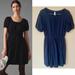 Anthropologie Dresses | Anthro X Daily Practice Athletic Cotton Modal Dress In Black | Color: Black | Size: S