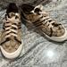 Coach Shoes | Coach Sneakers Euc Sz 7.5 Tan And Brown | Color: Brown/Tan | Size: 7.5