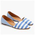 J. Crew Shoes | J Crew D’orsay Flats | Color: Blue/White | Size: 9