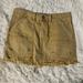 Free People Skirts | Free People Cargo Military Skirt Frayed Size 29 | Color: Tan | Size: 29