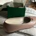 J. Crew Shoes | J.Crew Zoe Patent Leather Ballet Flat | Color: Cream/Pink | Size: 8.5