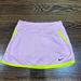 Nike Shorts | Nike Dri-Fit Tennis Skort/ Skirt - Power Knit Tennis Skort Light Pink | Color: Pink/Yellow | Size: S