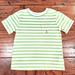 Polo By Ralph Lauren Shirts & Tops | 2t Euc Polo Ralph Lauren Lime Green & White Stripe Pocket Logo Tee Toddler Boy | Color: Green/White | Size: 2tb