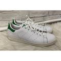 Adidas Shoes | Adidas Originals Stan Smith Men's Size 9.5 White/Green Leather Shoes (M20324) | Color: Green/White | Size: 9.5