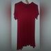 American Eagle Outfitters Dresses | American Eagle Red T Shirt Dress | Color: Red | Size: L