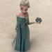 Disney Other | Disney Princess Frozen Elsa Cake Topper | Figurine | Color: Blue | Size: Os