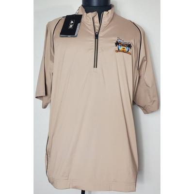 Adidas Jackets & Coats | Adidas Men's Climaproof Wind Ss Golf Jacket Pullover Shirt Size Large Nwt | Color: Brown | Size: L