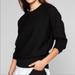 Athleta Sweaters | Athleta Black Wool Blend Thermal Honeycomb Pullover Sweater Small | Color: Black | Size: S