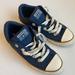 Converse Shoes | Converse Chuck Taylor All-Star Street Sneakers Shoes Kids Sz 2.5 No Tie | Color: Blue/Cream | Size: 2.5