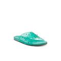 Jessica Simpson Shoes | Jessica Simpson Womens Turquoise Lucite Straps Tislie Slide Sals 8.5 M | Color: Blue | Size: 8.5
