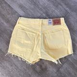Levi's Shorts | Levi’s 501 Shorts | Color: Yellow | Size: 30