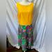 Lilly Pulitzer Dresses | Lilly Pulitzer Dress Short Cropped Cocktail Size 14 | Color: Purple/Yellow | Size: 14