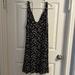 American Eagle Outfitters Dresses | American Eagle Outfitters Soft And Sexy Dress Size M Black With Floral Print | Color: Black | Size: M