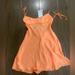 Zara Dresses | - - Zara Sexy Blogger's Favorite Orange Satin Dress | Color: Orange | Size: Xxl