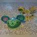 Disney Accessories | Disney Ears Bundle King’s Crown & Little Mermaid Hat | Color: Gold/Green | Size: Os