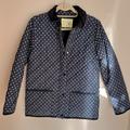 J. Crew Jackets & Coats | J. Crew Crewcuts Girl Quilted Barn Jacket | Color: Blue/White | Size: 14g